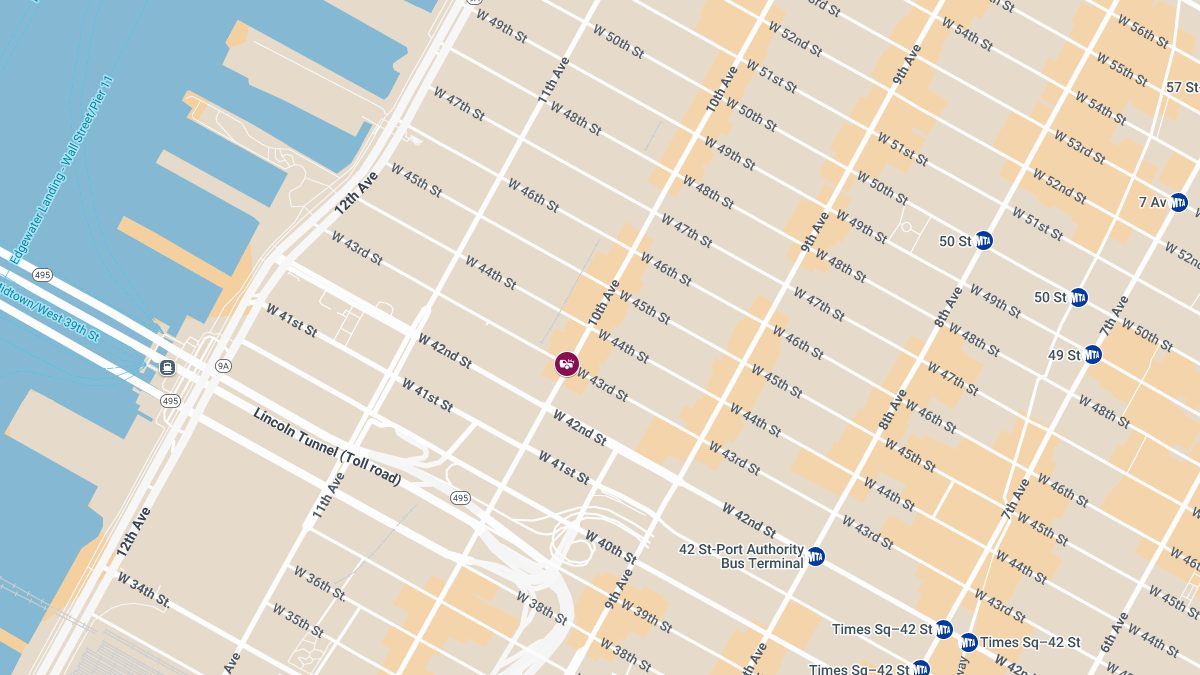 Crash at W 43rd St & 10th Ave in Hell’s Kitchen Leaves Multiple Injured