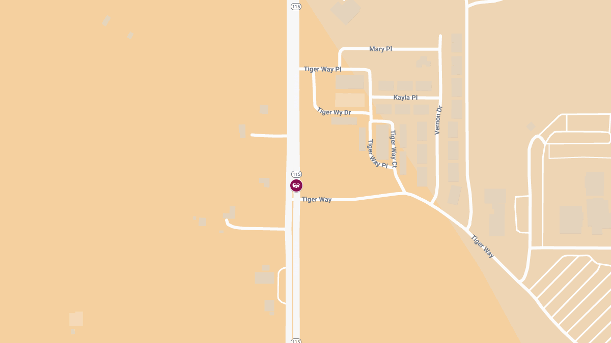 Crash on Hwy 115 Near Tiger Way Leaves One Injured
