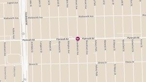Crash with Injuries Blocks Traffic at Grandmont Ave & Plymouth Rd