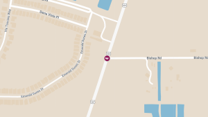 Crash with Injuries Blocks US-301 at Bishop Rd