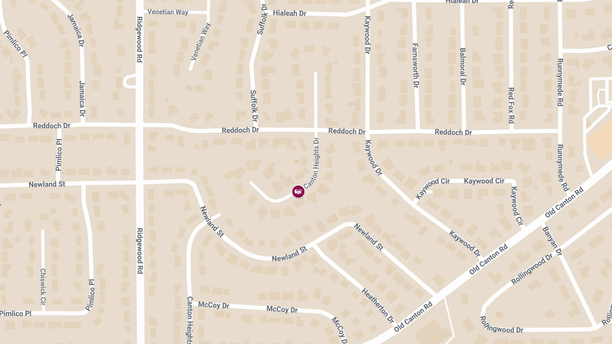 Crash with Injuries Reported Near Canton Heights Dr