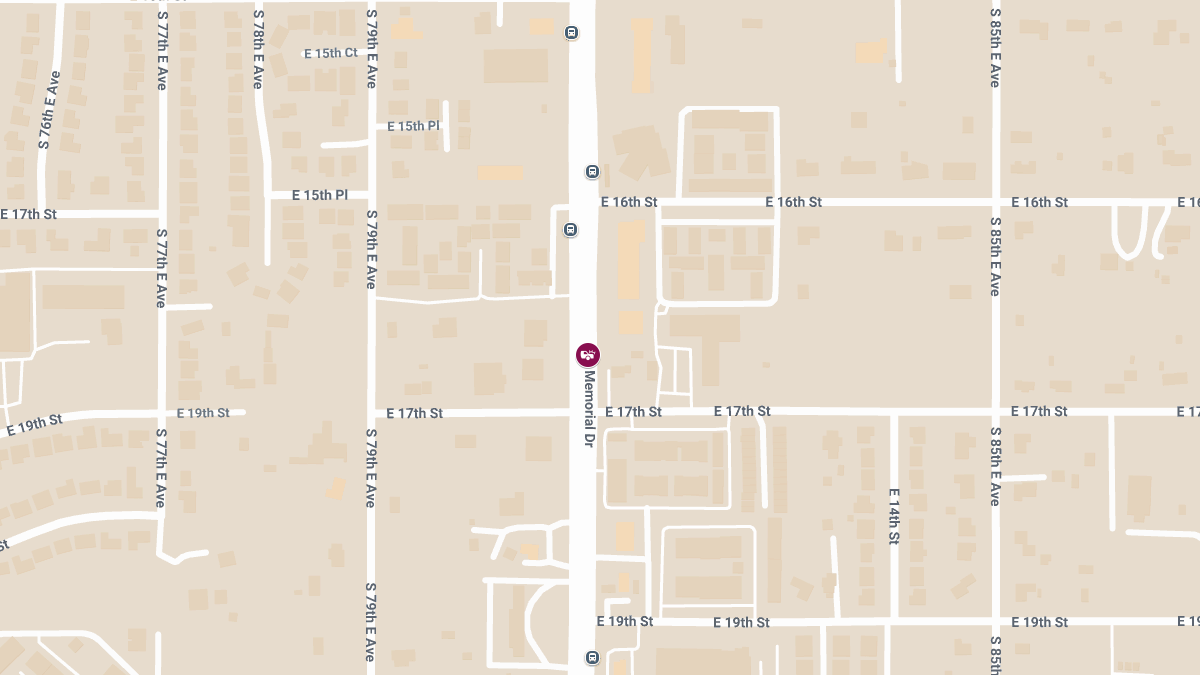 Crash with Injuries Reported at 1900 S Memorial Dr