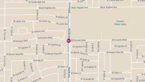 Crash with Injuries Reported at 67th Ave & Encanto Blvd
