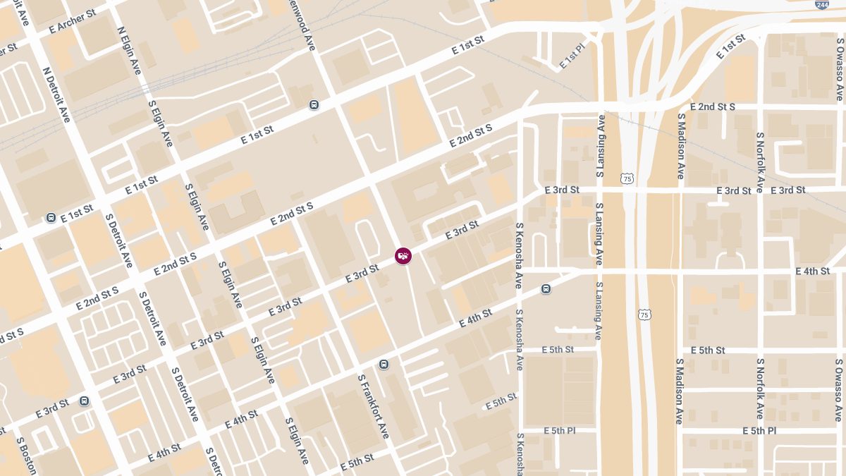 Crash with Injuries at 300 S Greenwood Ave in Downtown Area