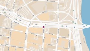 Crash with Injuries at Morgan St and Main St