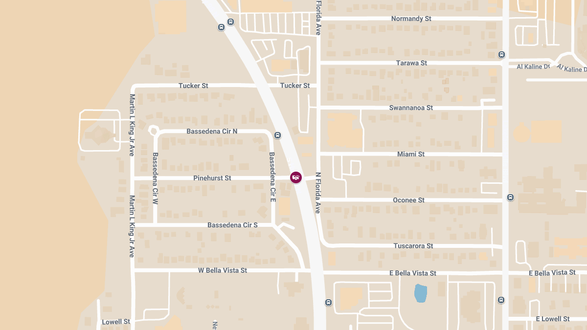 Crash with Injuries at Pinehurst St & US Hwy 98 N