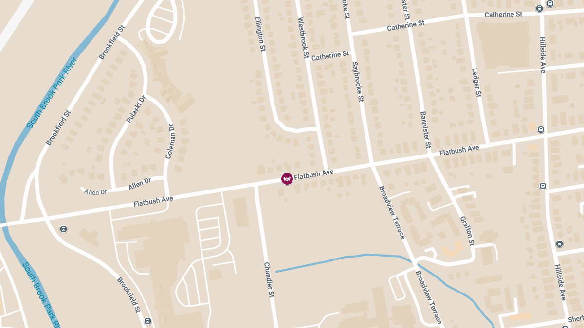Driver Suffers Head Injury in Crash on Flatbush Ave