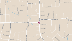 Elderly Woman Critically Injured in Pedestrian Crash at 18th St & Crow Creek Rd