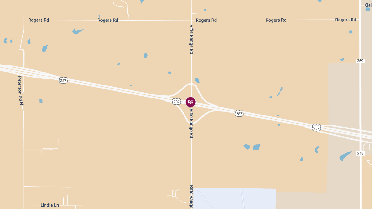 Fatal Auto Crash on US 287 NB at Rifle Range Rd Exit