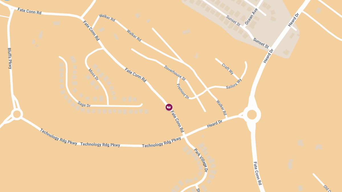 Fatal Head-On Collision on Fate Conn Rd