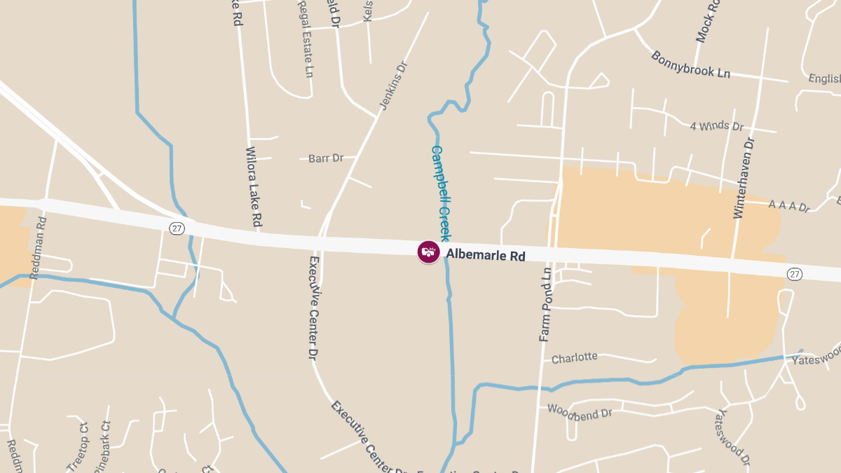 Hit & Run Crash at 6300 Albemarle Rd Causes Injuries