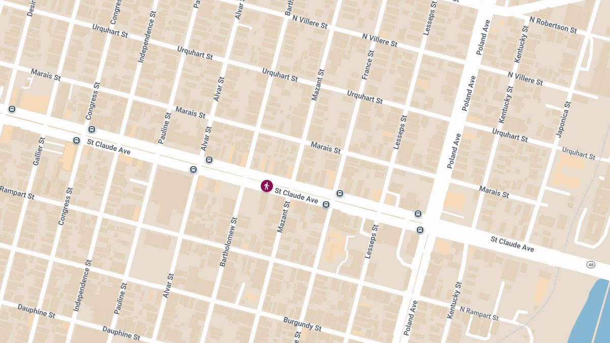 Hit-and-Run Accident with Injuries on St. Claude Ave