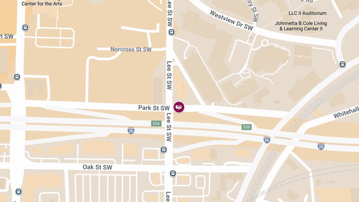 Hit-and-Run Crash With Injuries at Lee St SW & Park St SW