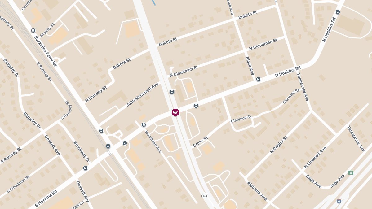 Hit-and-Run Crash at N Hoskins Rd & Brookshire Blvd Causes Injuries