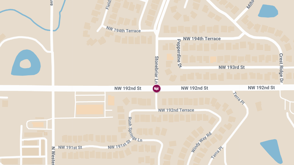 Injuries After Crash at NW 192nd St and Stonebriar Ln