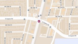 Injuries Reported in Crash at E Copans Rd & N Dixie Hwy