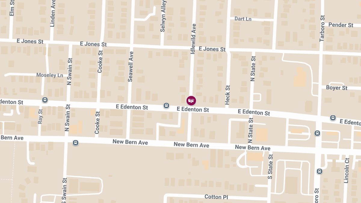 Injuries Reported in Crash at E Edenton St & Idlewild Ave