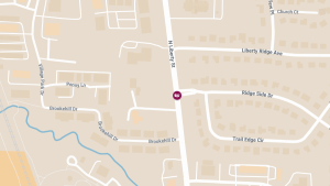 Injuries Reported in Crash at Liberty Rd & Ridge Side Dr