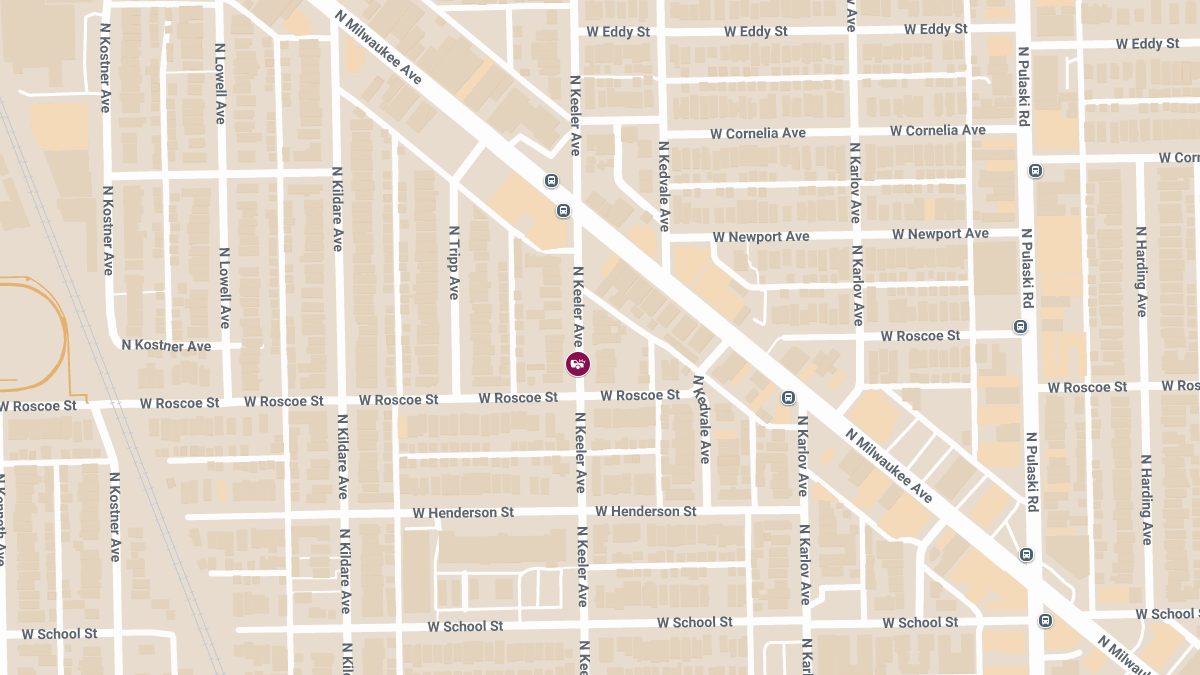 Injuries Reported in Crash on N Keeler Ave