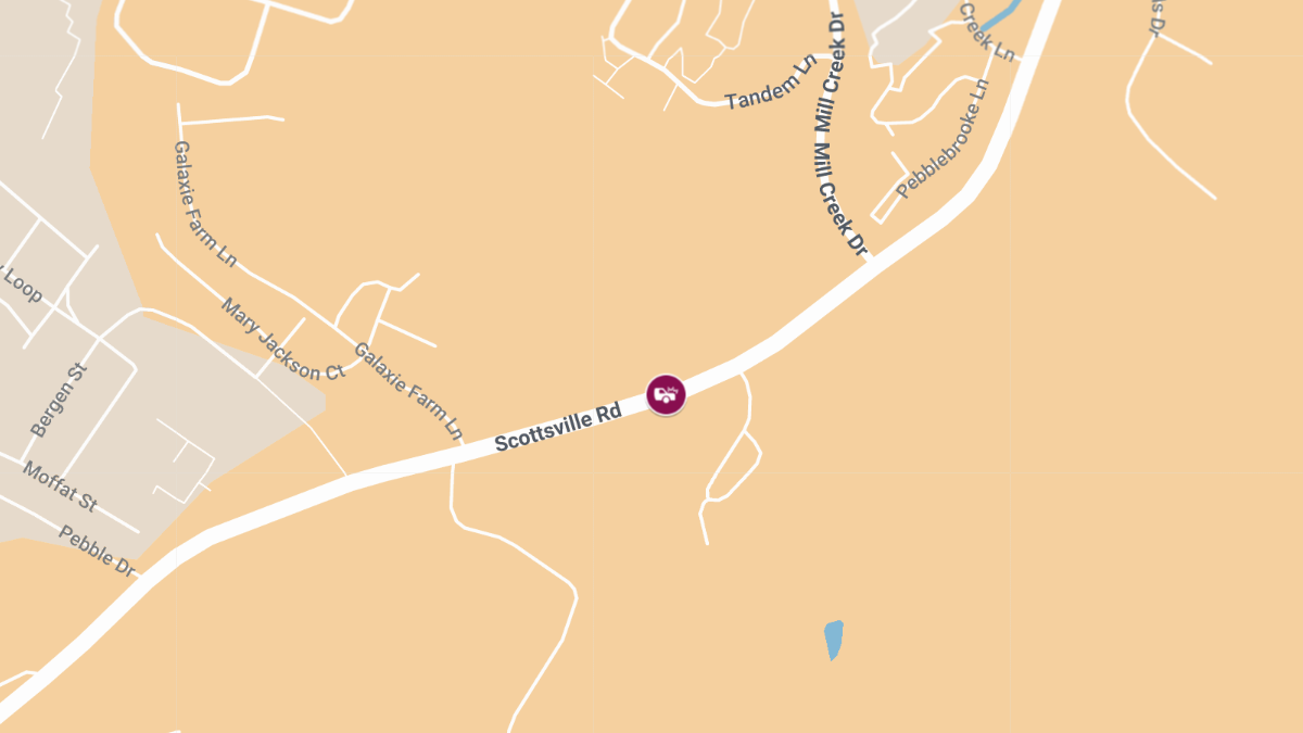 Injuries Reported in Early Morning Crash on Scottsville Rd