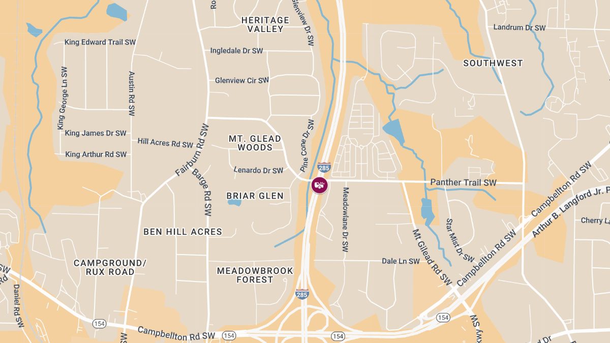 Injuries Reported in Hit-and-Run Crash on I-285 S at I-20 W