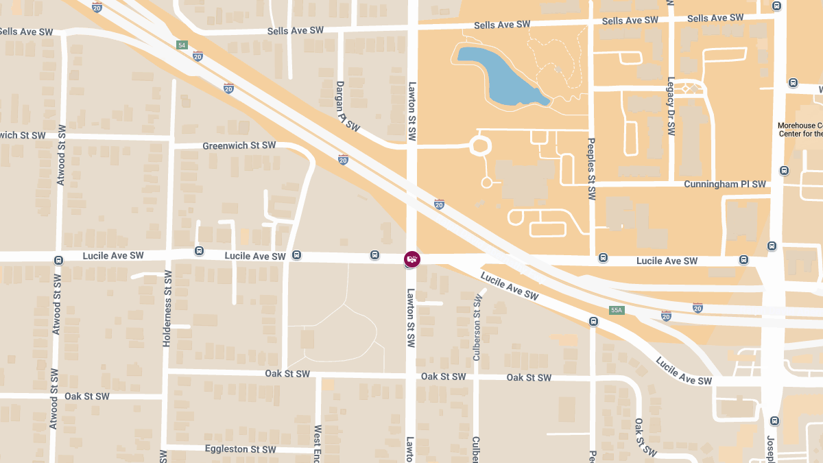 Injuries Reported in Hit-and-Run at Lawton St SW & Lucile Ave SW