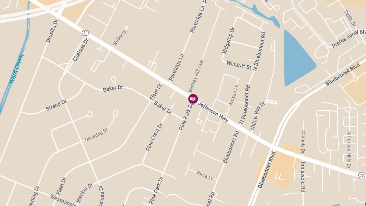 Injuries Reported in Rollover Crash on Jefferson Hwy