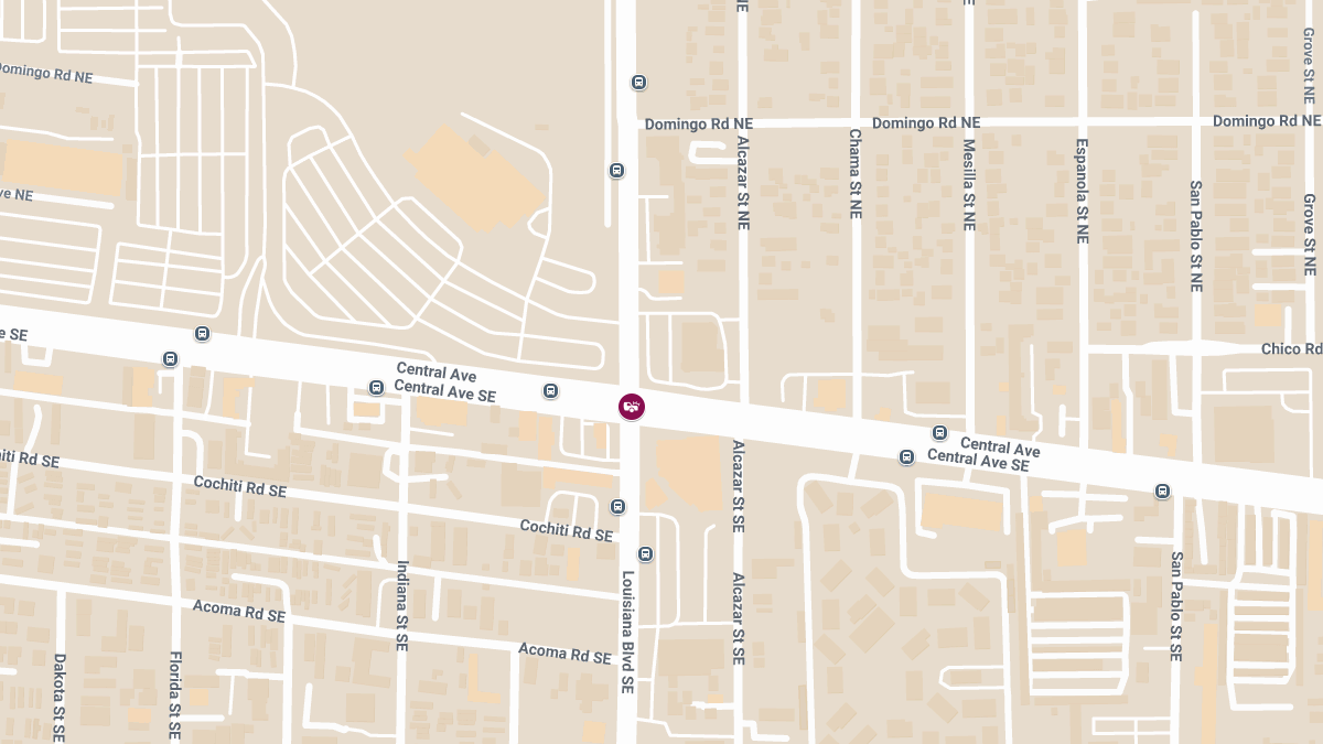 Injuries Reported in Traffic Accident at Central Ave NE & Louisiana Blvd SE