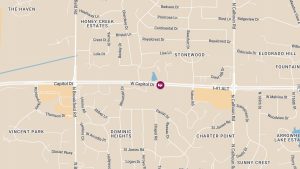Injuries in 3-Vehicle Rear-End Crash on Capitol Dr Near N Brookfield Rd