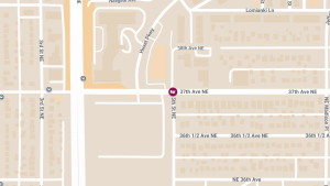 Injuries in Crash at 5th St NE & 37th Ave NE