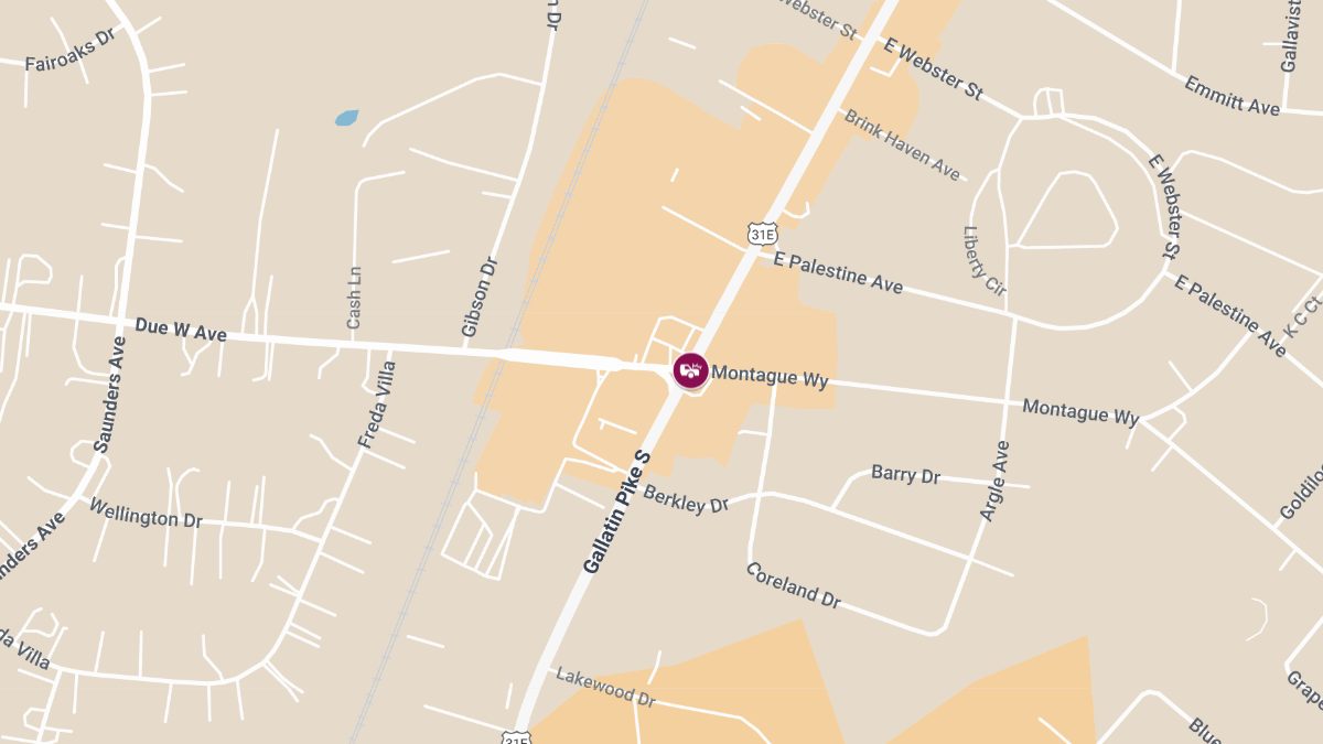 Injuries in Crash at Montague Way & Gallatin Pike S