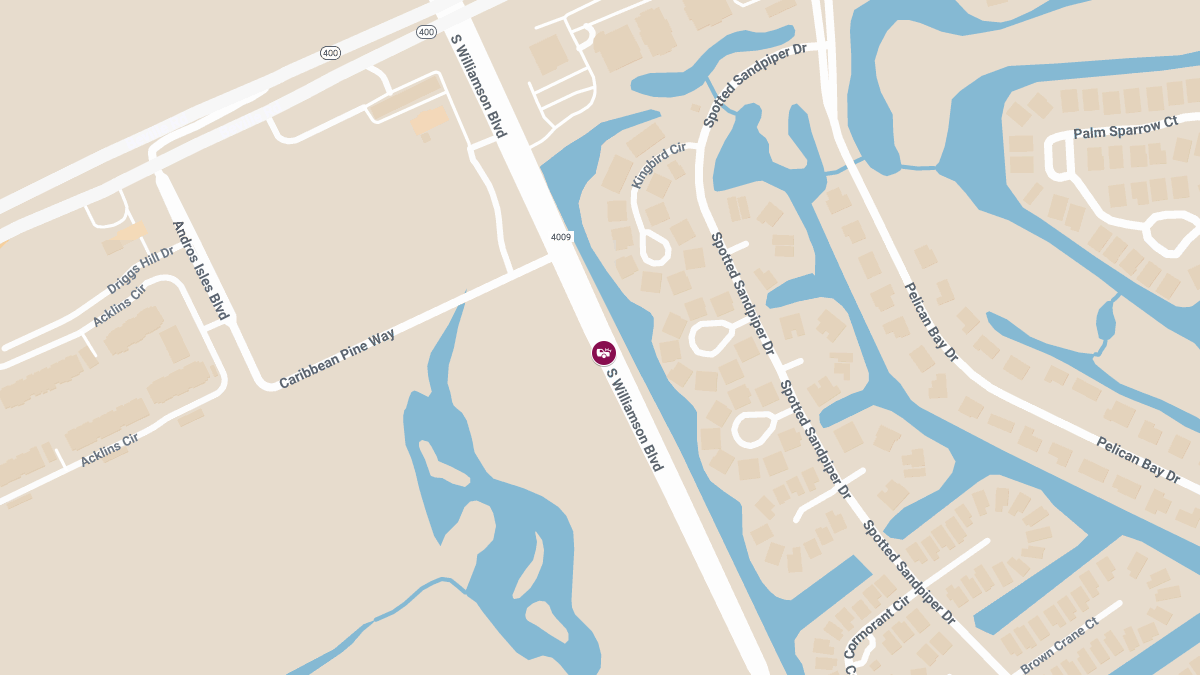 Injuries in T-Bone Crash on S Williamson Blvd & Deville
