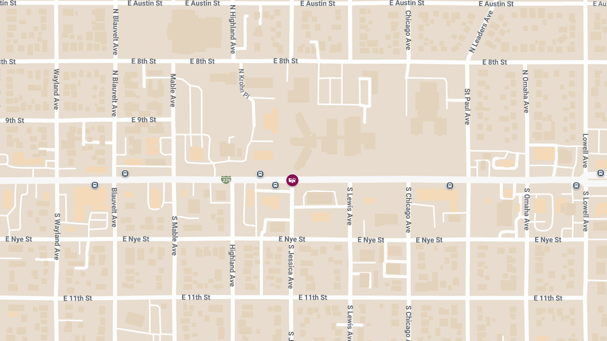 Injury Accident Reported Near East 10th Street and South Jessica Avenue