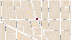 Injury Accident Reported at Douglas Ave & Yout St