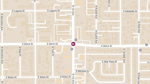 Injury Accident Reported at E Glenn St and N 1st Ave