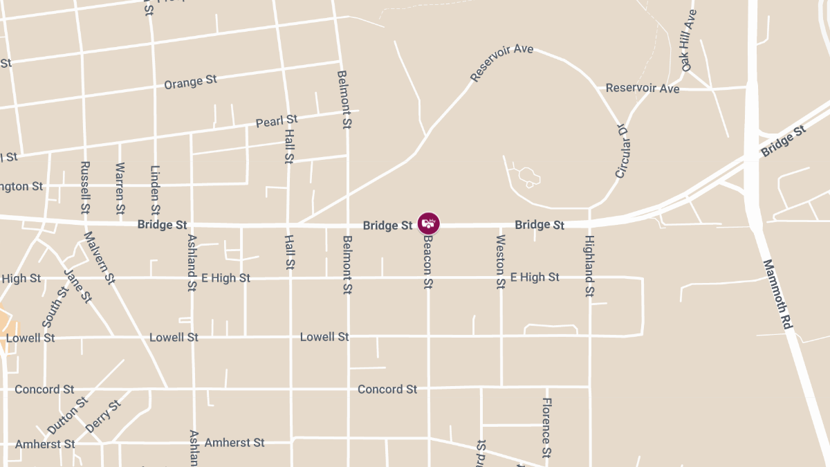 Injury Accident at Bridge St & Beacon St