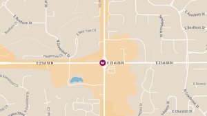 Injury Accident at E 21st St N and N Webb Rd