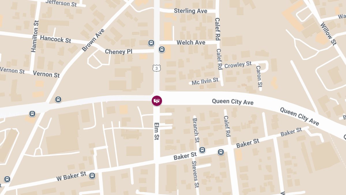 Injury Accident at Elm St and Queen City Ave