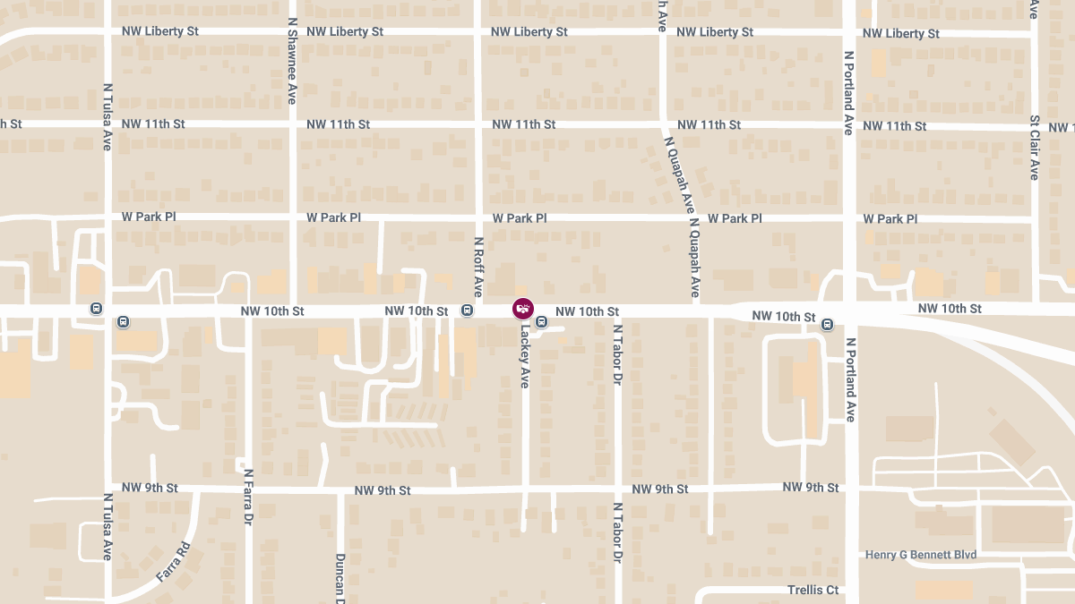 Injury Accident at NW 10th St & Lackey Ave