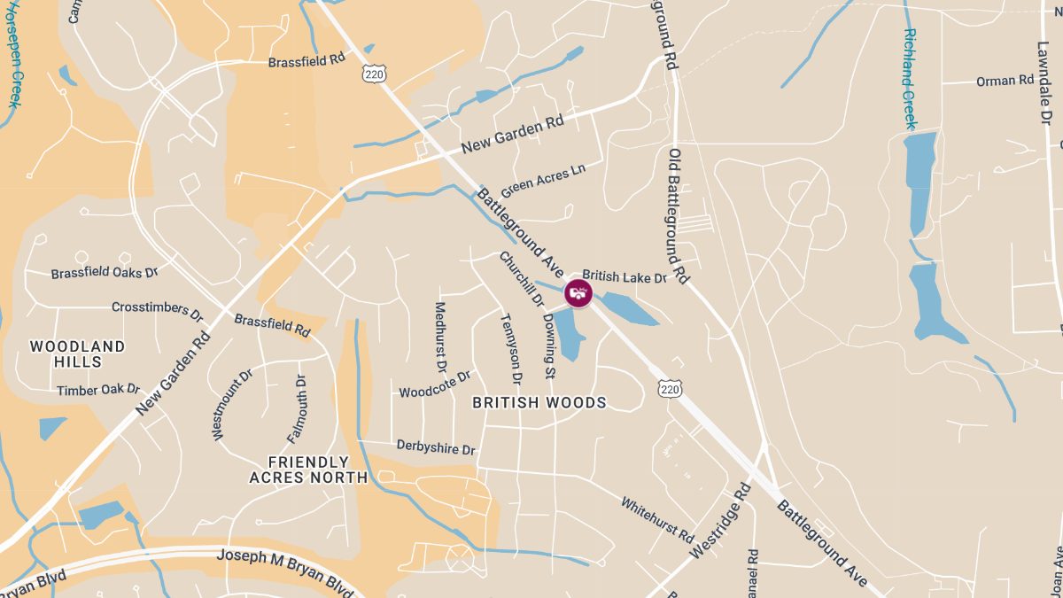Injury Accident on Battleground Ave