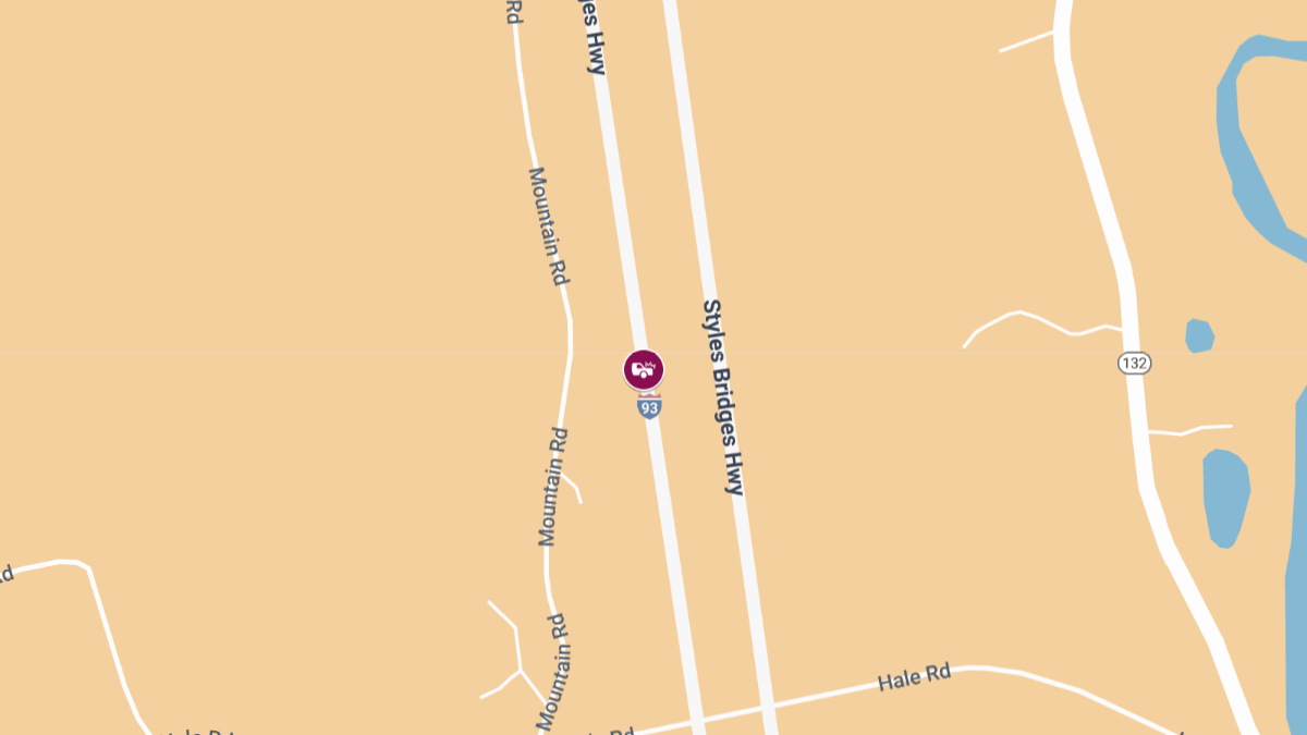 Injury Accident on I-93 SB Near MM 58.8