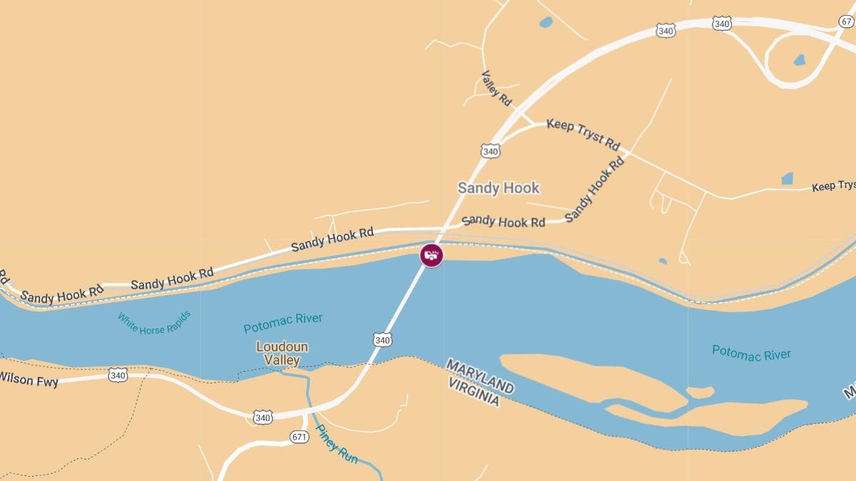 Injury Accident on the East Side of Adam Link Bridge