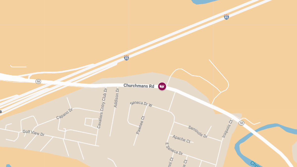Injury Collision Reported at Churchmans Rd & Piccard Rd