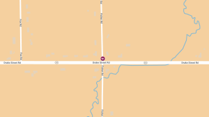 Injury Collision Reported at Drake St Rd & Fisher Rd