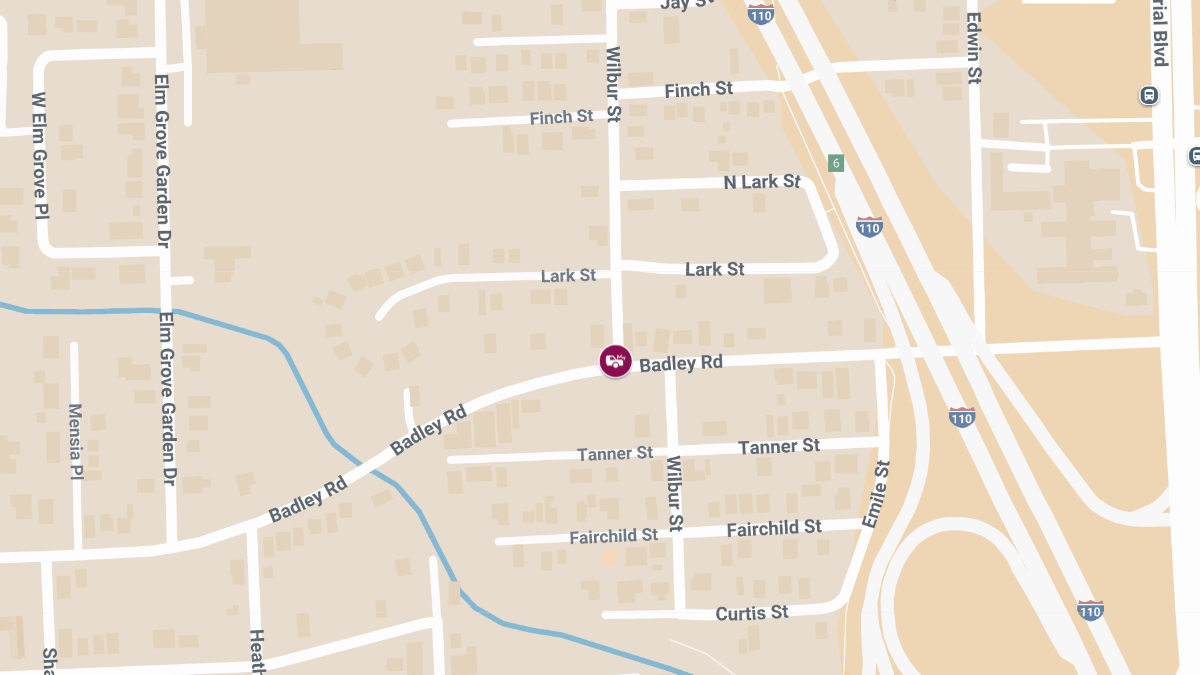 Injury Collision Reported at Wilbur St & Badley Rd