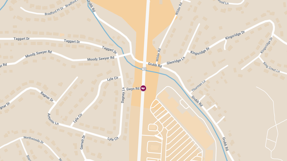 Injury Collision at Hwy 153 & Gwyn Rd