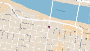 Injury Collision at W Markham St and Broadway St