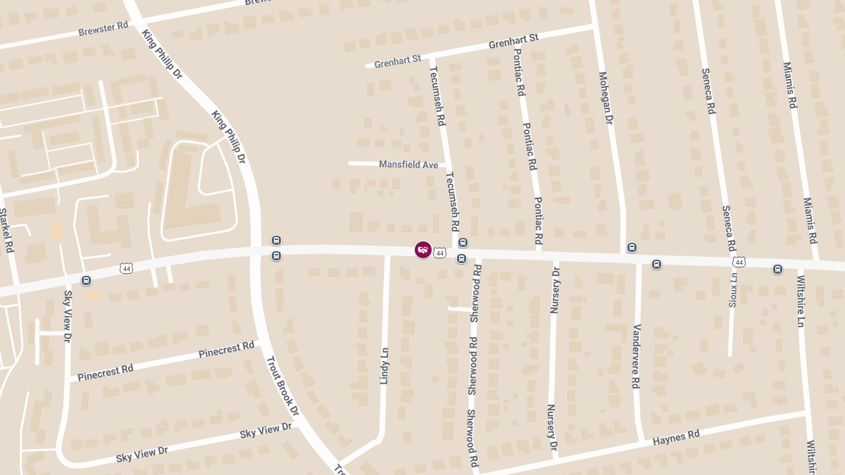 Injury Crash Involving Two Vehicles on Albany Ave Near King Philip Dr (1)