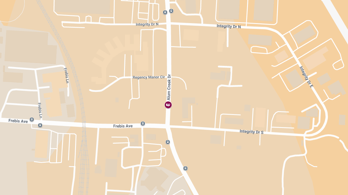 Injury Crash Reported at 1660 Alum Creek Dr