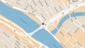 Injury Crash Reported at Kanawha Blvd W & Pennsylvania Ave S